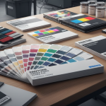 Obraz pokazujący system Pantone