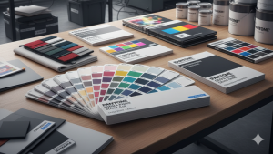 Obraz pokazujący system Pantone